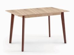 Söögilaud Sorrento, 150x90xK75 cm, hele wenge +must