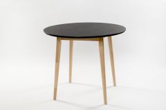 Söögilaud Vento, 90xH75 cm, must