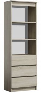 Kappriiul Oliv 2D, 60x35xK180 cm, sonoma tamm