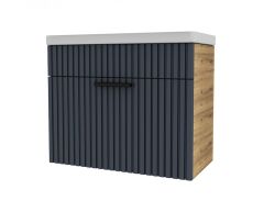 Vannitoa valamukapp Terni T13, 60x33,1xK47 cm, artisan-grafiit